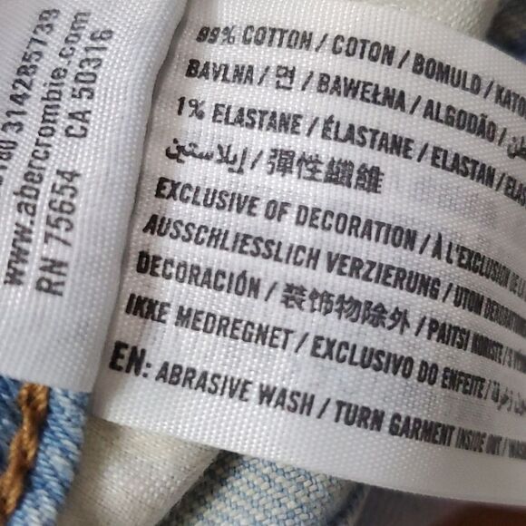 Abercrombie and Fitch Denim Simone Slim Jeans - Picture 7 of 7